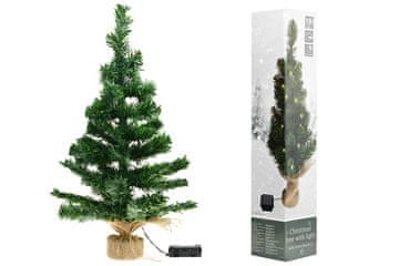 Zaparevrov Božično drevo (60 cm) z lučkami na baterije