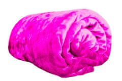 Zaparevrov Aaryans Mikroflanelna odeja, 150 x 200 cm, svetlo roza