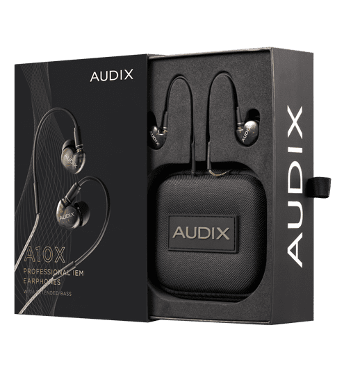Audix A10X Extended Bass profesionalne in ear slušalke