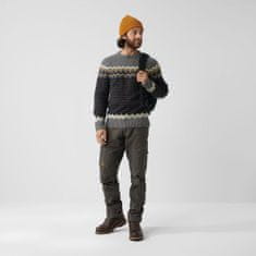 Fjällräven Övik Knit Sweater M, dark navy-terracotta brown, l