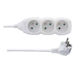 Emos Podaljševalni kabel, 5 m / 250 V, 3 vtičnice brez stikala