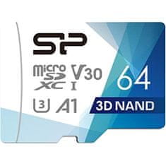 Silicon Power 64GB mikroSDXC U3 Superior Pro