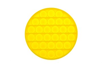 Zaparevrov Antistresna igrača Fidget Pop It, krog, rumena, OEM