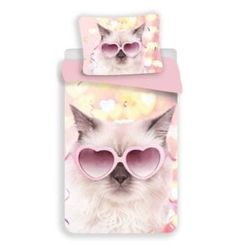 Zaparevrov 3D platno Mačja srca micro 140/200, 70/90