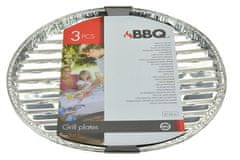 Zaparevrov Aluminijasti pladnji za žar BBQ, komplet 3 (35 cm)