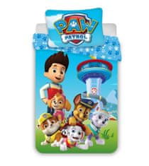 Jerry Fabrics Posteljnina za otroško posteljico Paw Patrol Blue baby Bombaž, 100/135, 40/60 cm