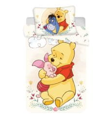 Jerry Fabrics Posteljnina za otroško posteljico Winnie the Pooh cute baby 100/135, 40/60
