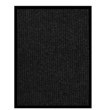 Vidaxl vidaXL Predpražnik, rebrast, antracit, 60 x 80 cm