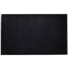 Vidaxl PVC Predpražnik Črne Barve 90 x 120 cm