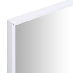 Vidaxl Ogledalo belo 100x60 cm