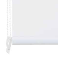 Vidaxl Rolo senčilo za tuš 100x240 cm bele barve