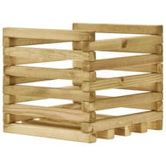 Vidaxl Visoka greda 40x40x38,5 cm impregnirana borovina