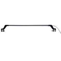 Vidaxl LED svetilka za akvarij s sponama 75-90 cm modra in bela