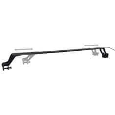 Vidaxl LED svetilka za akvarij s sponama 75-90 cm modra in bela