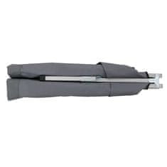 Vidaxl Kamp postelja 190x74x47 cm XL siva