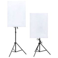 Vidaxl Fotografski komplet s svetilkami in mehčali