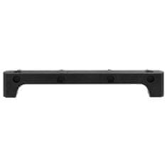 Vidaxl Regal z 9 škatlami črn 103x30x107,5 cm blago