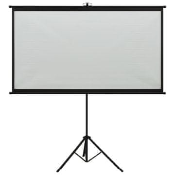 Vidaxl Projekcijsko platno s trinožnim stojalom 100" 4:3