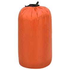 shumee Lahka otroška spalna vreča, pravokotna, oranžna, 670 g, 15°C