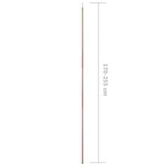 Vidaxl Teleskopska palica za šotor dolžina 170-255 cm pocinkano jeklo