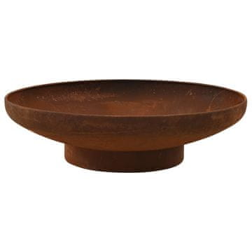 Vidaxl Ognjišče 57 cm jeklo