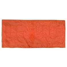 Greatstore Lahka otroška spalna vreča, pravokotna, oranžna, 670 g, 15°C
