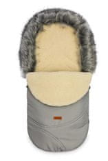 Sensillo Volnena spalna vreča Eskimo, 100 x 46, svetlo siva