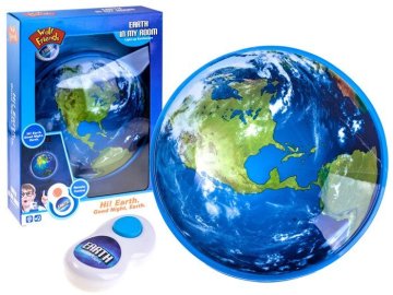 JOKOMISIADA Globus Earth Nočna luč na daljinsko upravljanje ZA2044