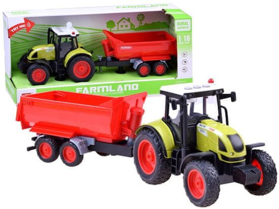 JOKOMISIADA Traktor + prikolica kmetijski stroji ZA2436