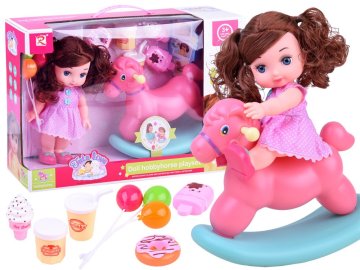 JOKOMISIADA Baby Doll + Running Horse Accessories Za2927