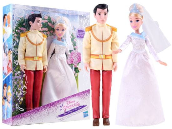 JOKOMISIADA Hasbro Pepelka Lutka poročni par ZA3643