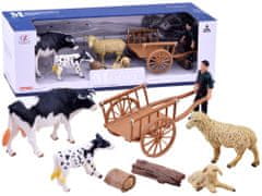 JOKOMISIADA Set figuric živali s kmetije Krava ZA2606