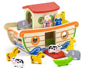 shumee Razvrščevalnik oblik Viga 51625 Noah's Ark