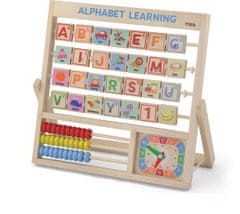 shumee Viga 50033 Tabla 3v1 Učenje abecede, ure, štetje