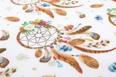 Sensillo SENSILLO Zložljiva vzmetnica za otroško posteljico Lovilec sanj 120x60 cm
