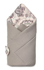 Sensillo Spalna vreča za dojenčke vafljev stožec INDIE GRAPHITE 75x75