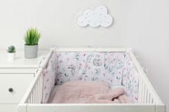 Sensillo Plašč za otroško posteljico, roza, 300cm, MINKO TIP 3