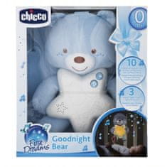 Chicco CHICCO Medvedek za lahko noč svetleči medvedek, moder