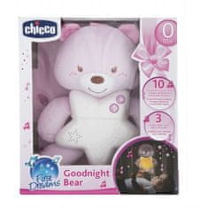 Chicco CHICCO Medvedek za lahko noč svetleči medvedek, roza