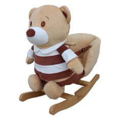 PLAYTO Igrača PlayTo Rocking Teddy Bear v majici s kratkimi rokavi