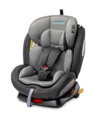 Caretero Avtosedež Arro 360° Isofix 0-36 kg (skupina 0+, I, II, III), siva