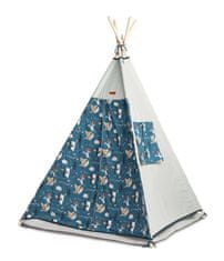 Sensillo Indijski teepee za otroški šotor mornarsko modra