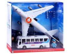 JOKOMISIADA Huge Plane Bus Light Sound Set Za1790