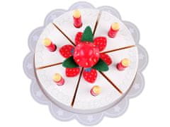 JOKOMISIADA Drevesna rojstnodnevna torta Strawberry z velcro ZA3721