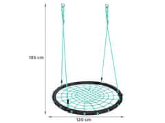JOKOMISIADA SkyFlyer Vrtna gugalnica Štorkljino gnezdo 120 cm SP0656