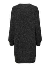 ONLY Ženska obleka ONLVANNES Regular Fit 15196710 Dark Grey Melange (Velikost L)