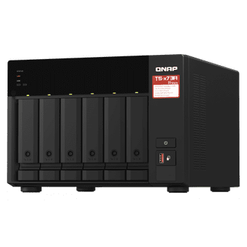 Qnap NAS TS-673A-8G strežnik za 6 diskov, 8GB ram, 2x 2.5GbE mrežo