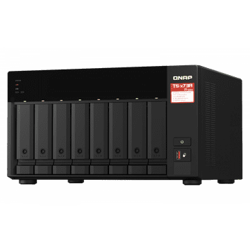 Qnap NAS TS-873A-8G strežnik, za 8 diskov, 2.5GbE mrežo