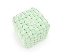 Halmar Rubik tabure - svetlo zelen