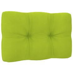 Vidaxl Blazine za kavč iz palet 2 kosa svetlo zelene